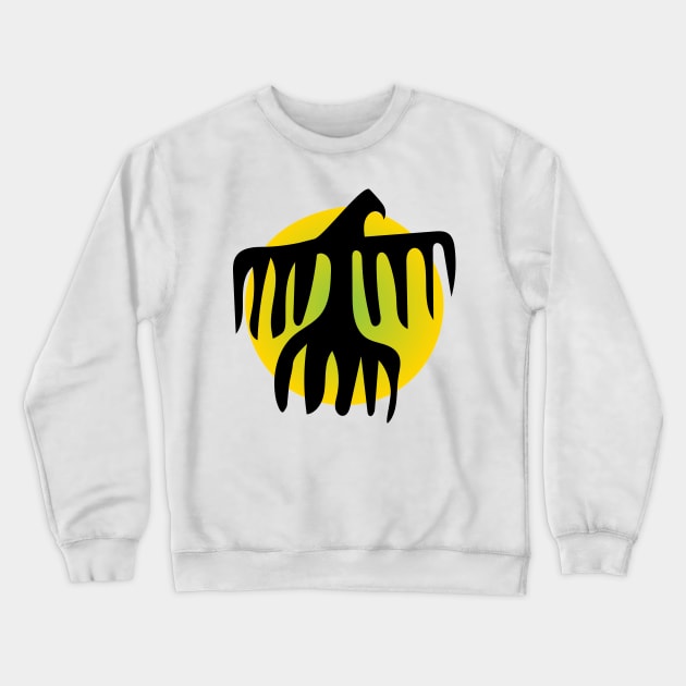 Thunderbird Binesi Indigenous Ojibwe WAWEZHI CANADA Crewneck Sweatshirt by WAWEZHI